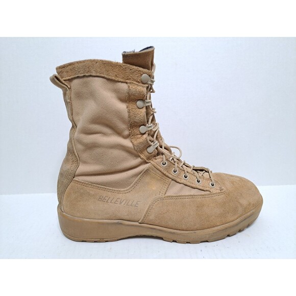 Belleville Men's 11 Combat T Flight Boot Waterproof Goretex Desert Tan 790V - Picture 4 of 9